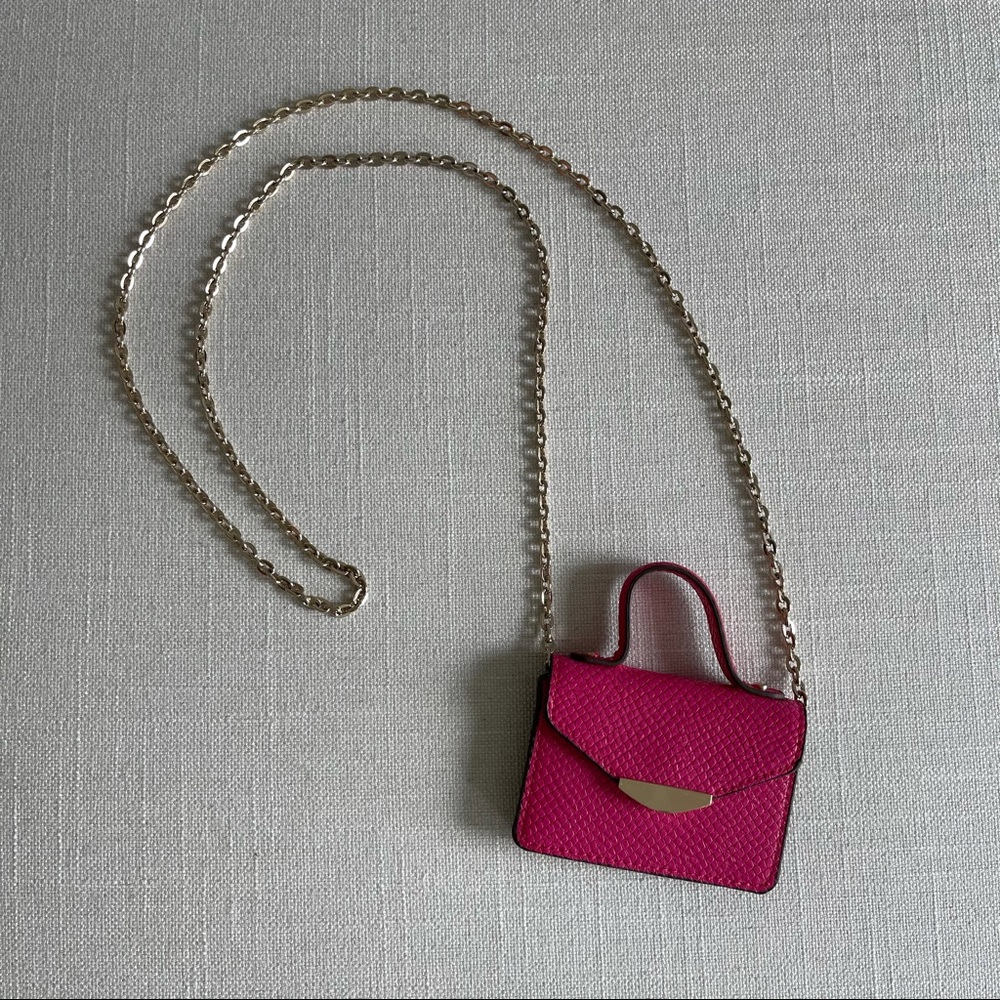 H&M micro pink bag